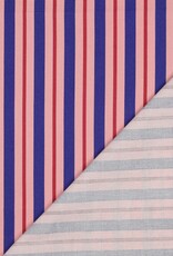 Canvas - Stripes Kobalt