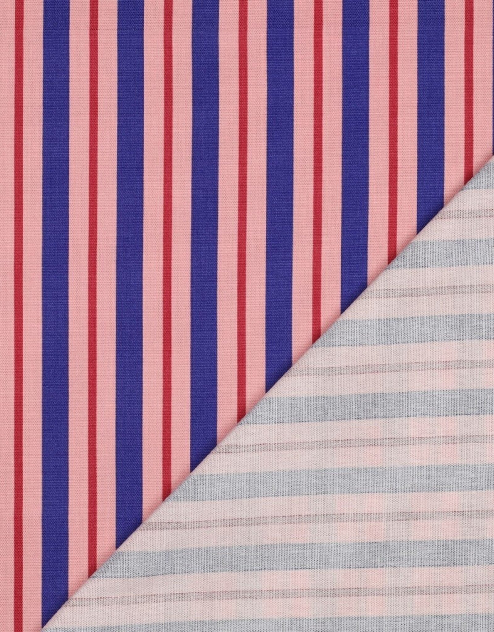Canvas - Stripes Kobalt