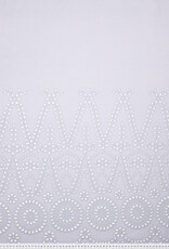 Fibre Mood Poplin Broderie - Storm