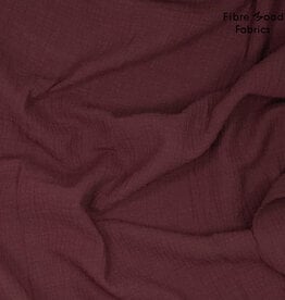 Fibre Mood Double Gauze Slub - Storm