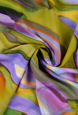 Viscose - Swirl groen