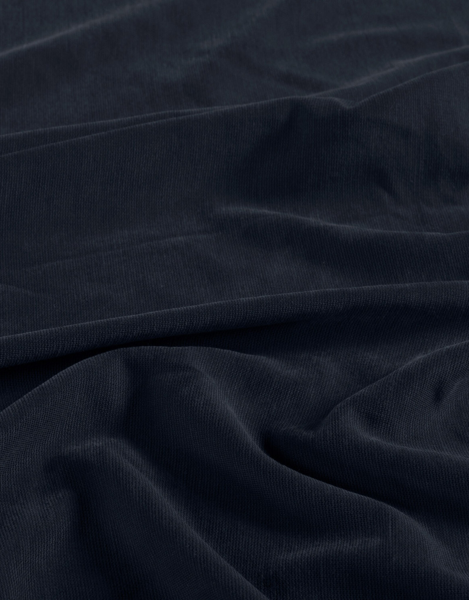 Sandwashed Tricot - Dark jeansblauw