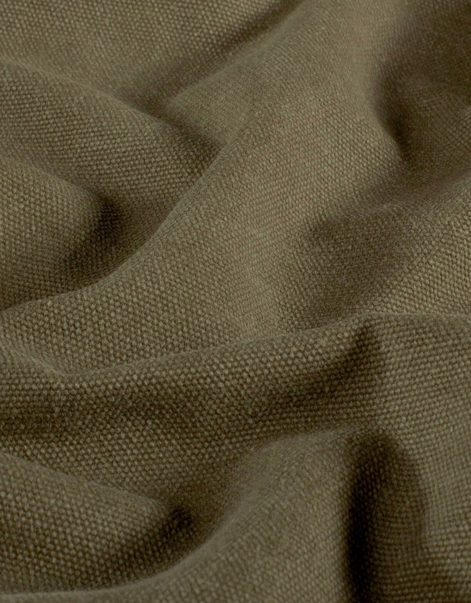 Waxed Canvas - Dusty Kaki