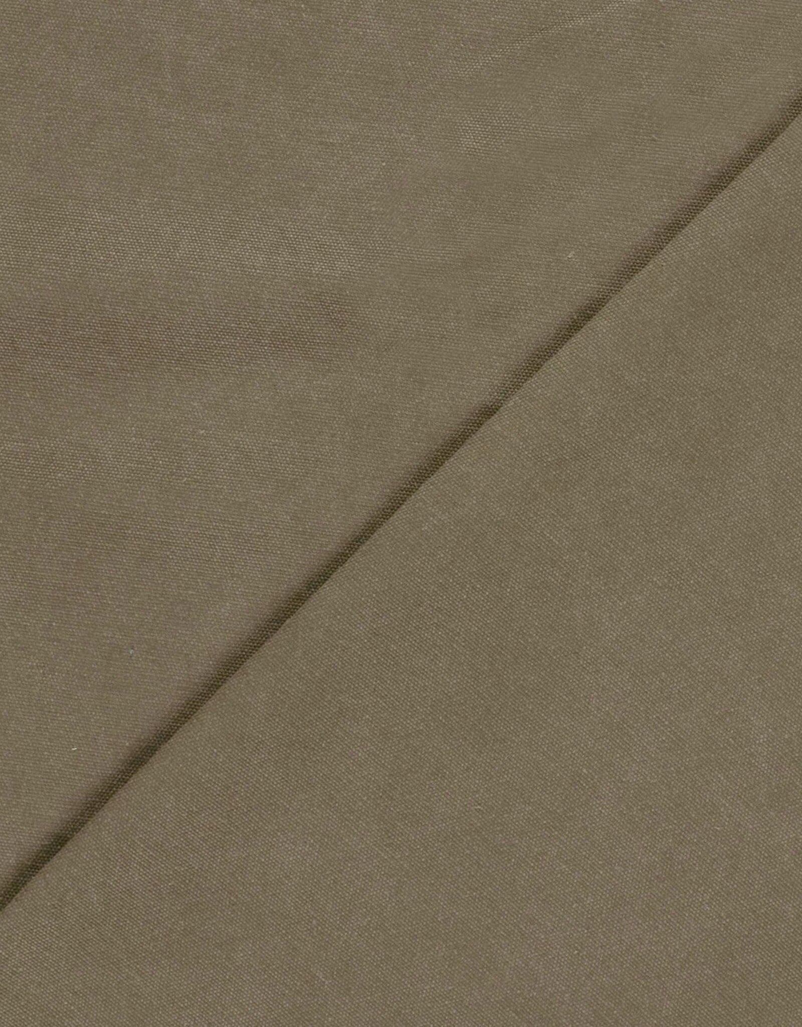 Waxed Canvas - Dusty Kaki