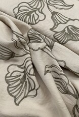 Linnen Viscose mix - Flower