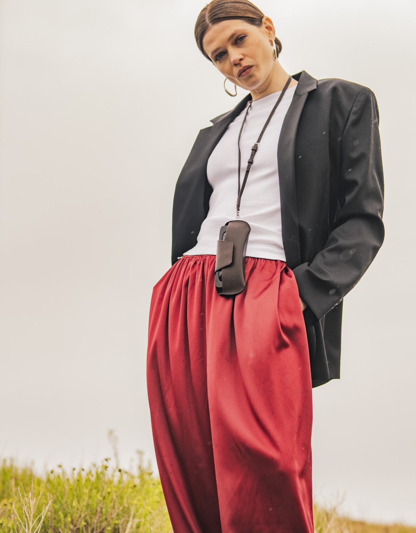 Fibre Mood Stretch Satijn - Josse