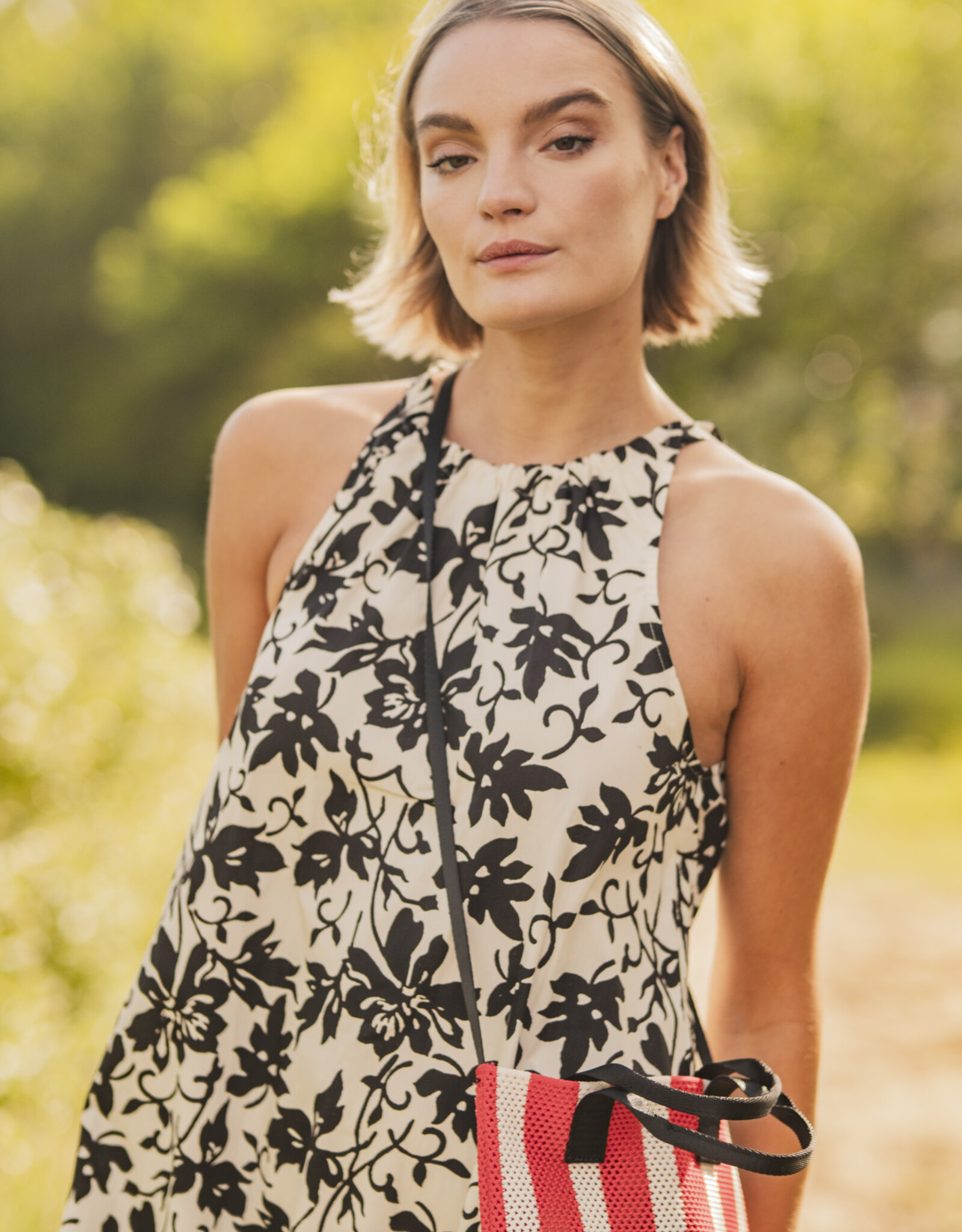Fibre Mood Poplin Flowers - Jax