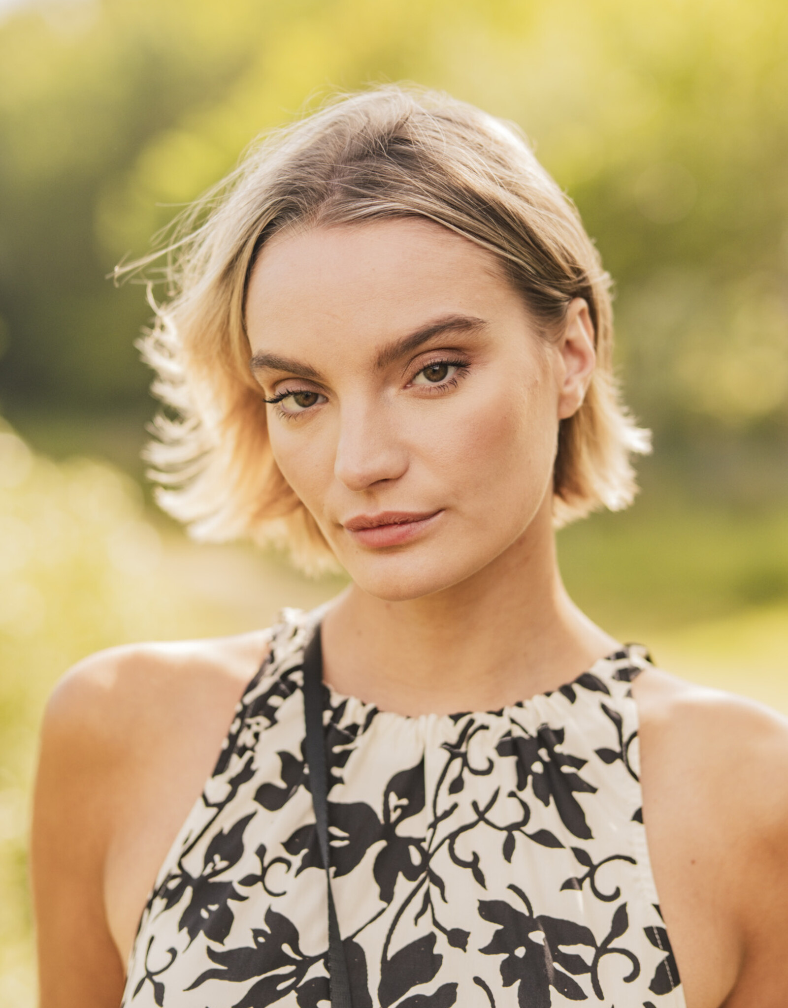 Fibre Mood Poplin Flowers - Jax
