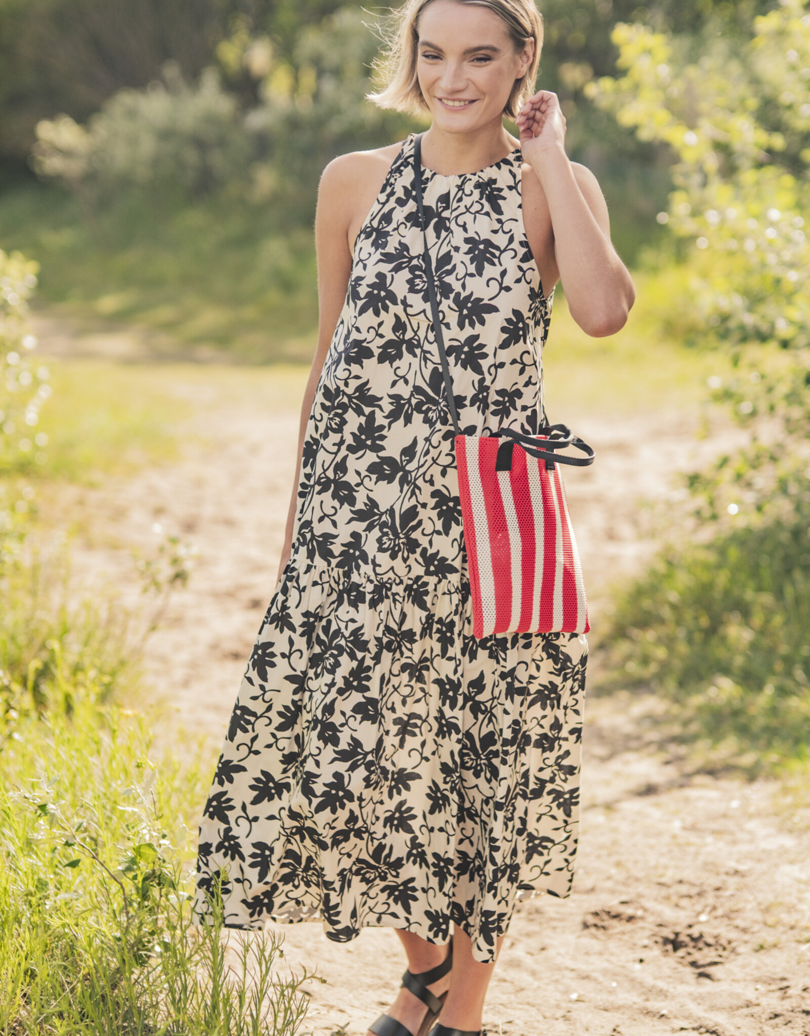 Fibre Mood Poplin Flowers - Jax