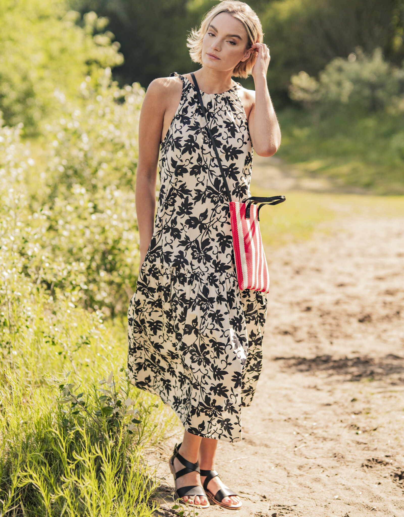 Fibre Mood Poplin Flowers - Jax