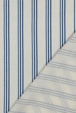 Double Gauze - Kobalt Stripes