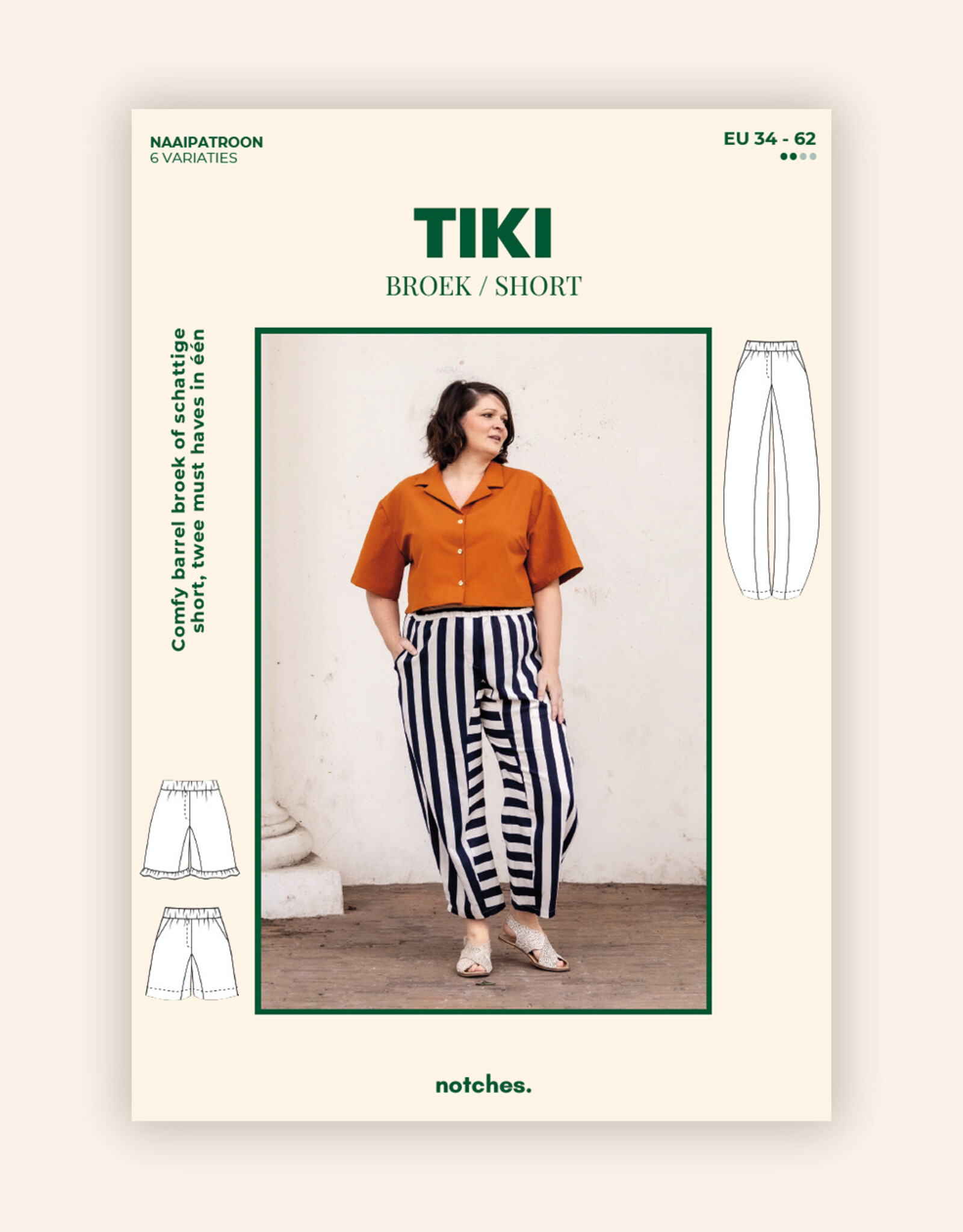 notches Patroon - TIKI broek & short