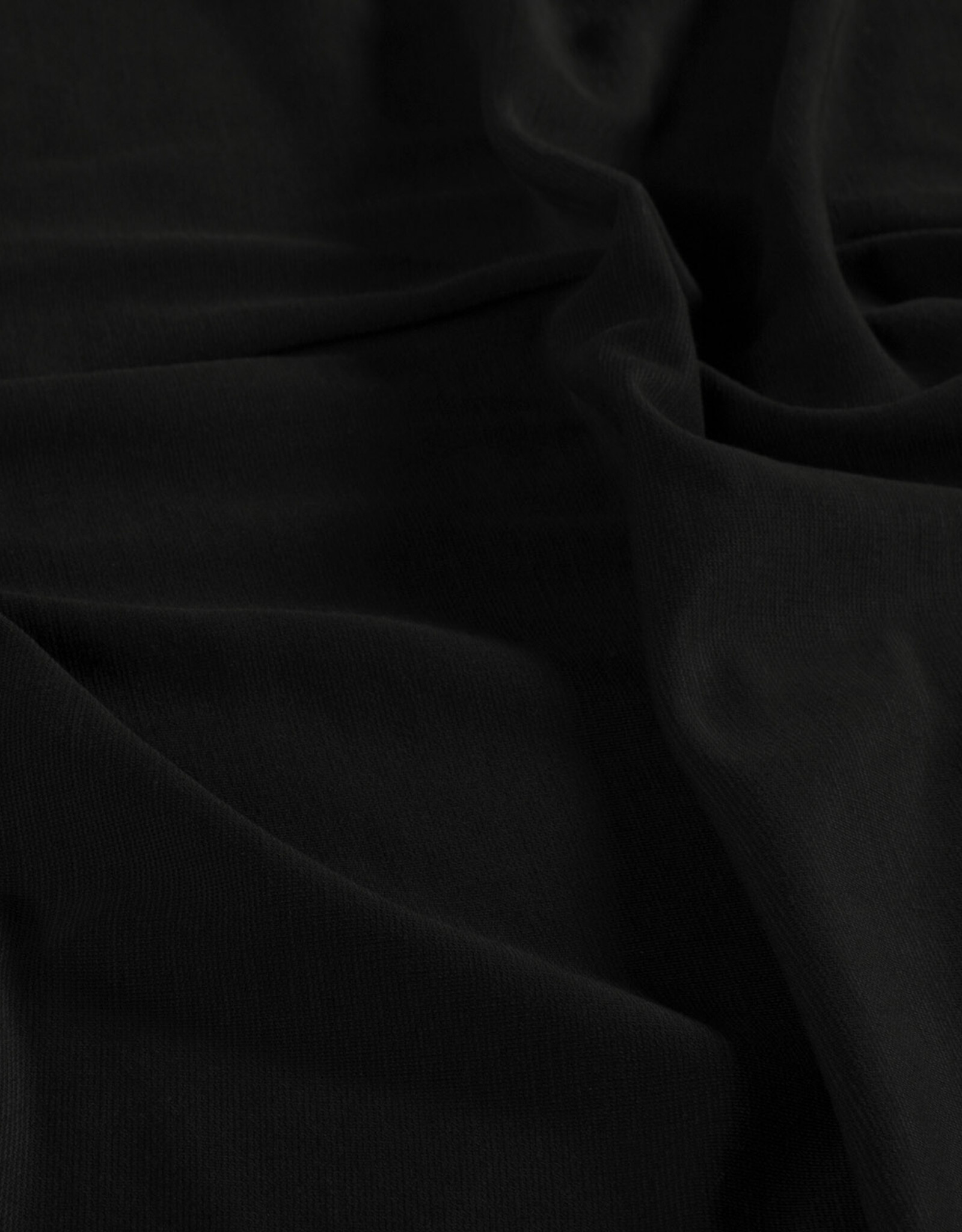 Sandwashed Tricot - Zwart
