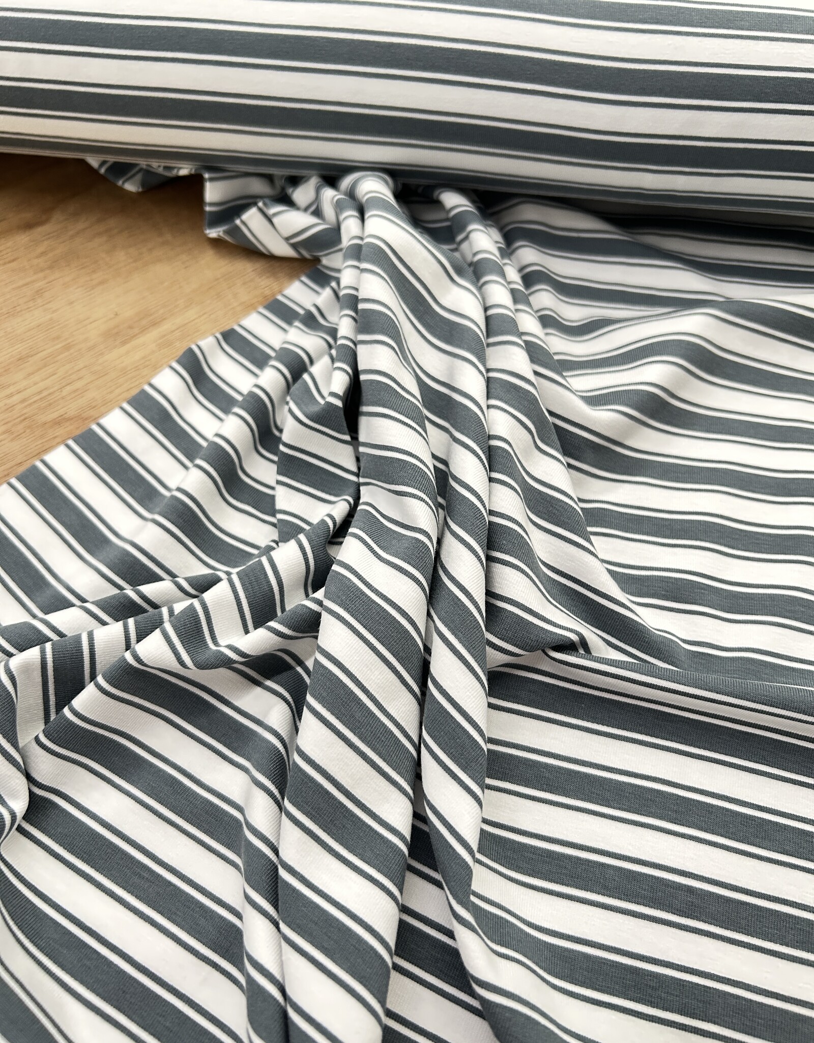 Tricot - Double Stripes - Sage