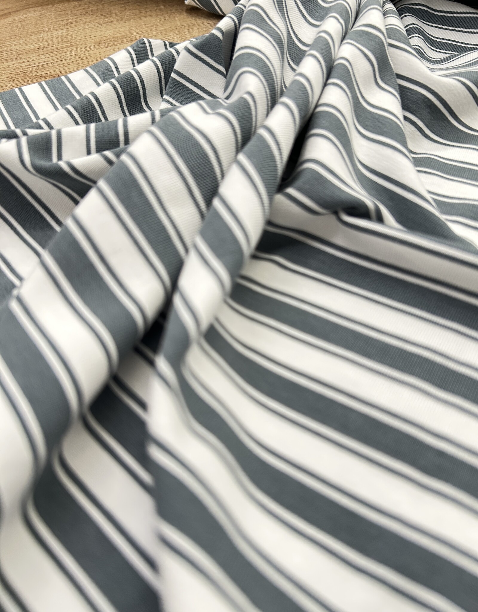 Tricot - Double Stripes - Sage