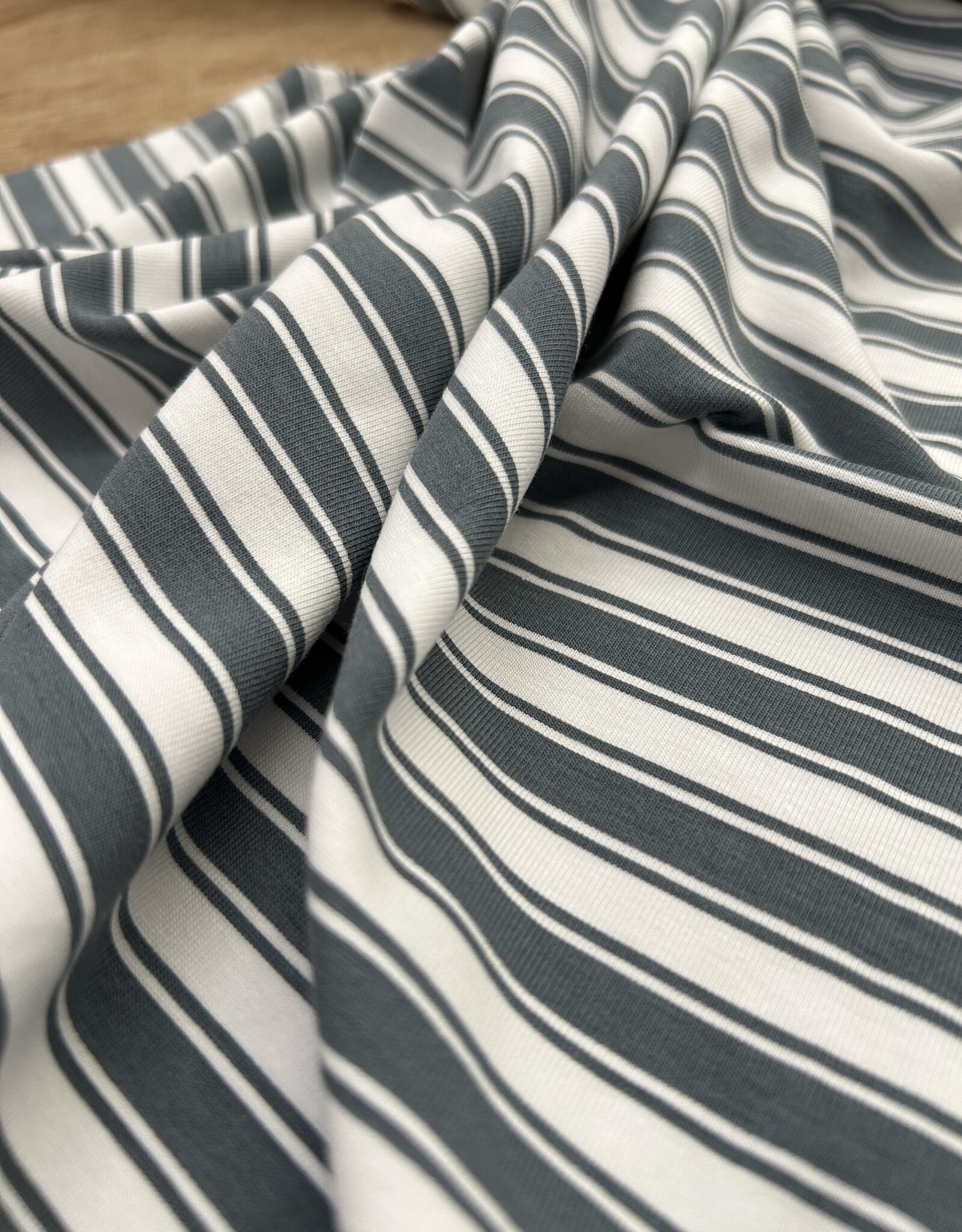 Tricot - Double Stripes - Sage