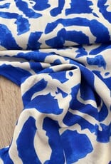 Viscose mix - Kobalt Abstract