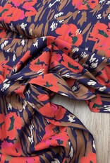 Viscose - Poppy red