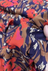 Viscose - Poppy red