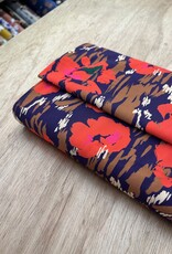 Viscose - Poppy red