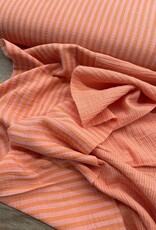 Double Gauze - Stripes 2-sided - Orange