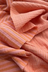 Double Gauze - Stripes 2-sided - Orange
