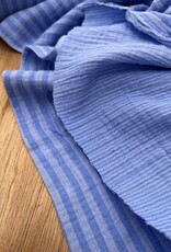 Double Gauze - Stripes 2-sided - Blauw