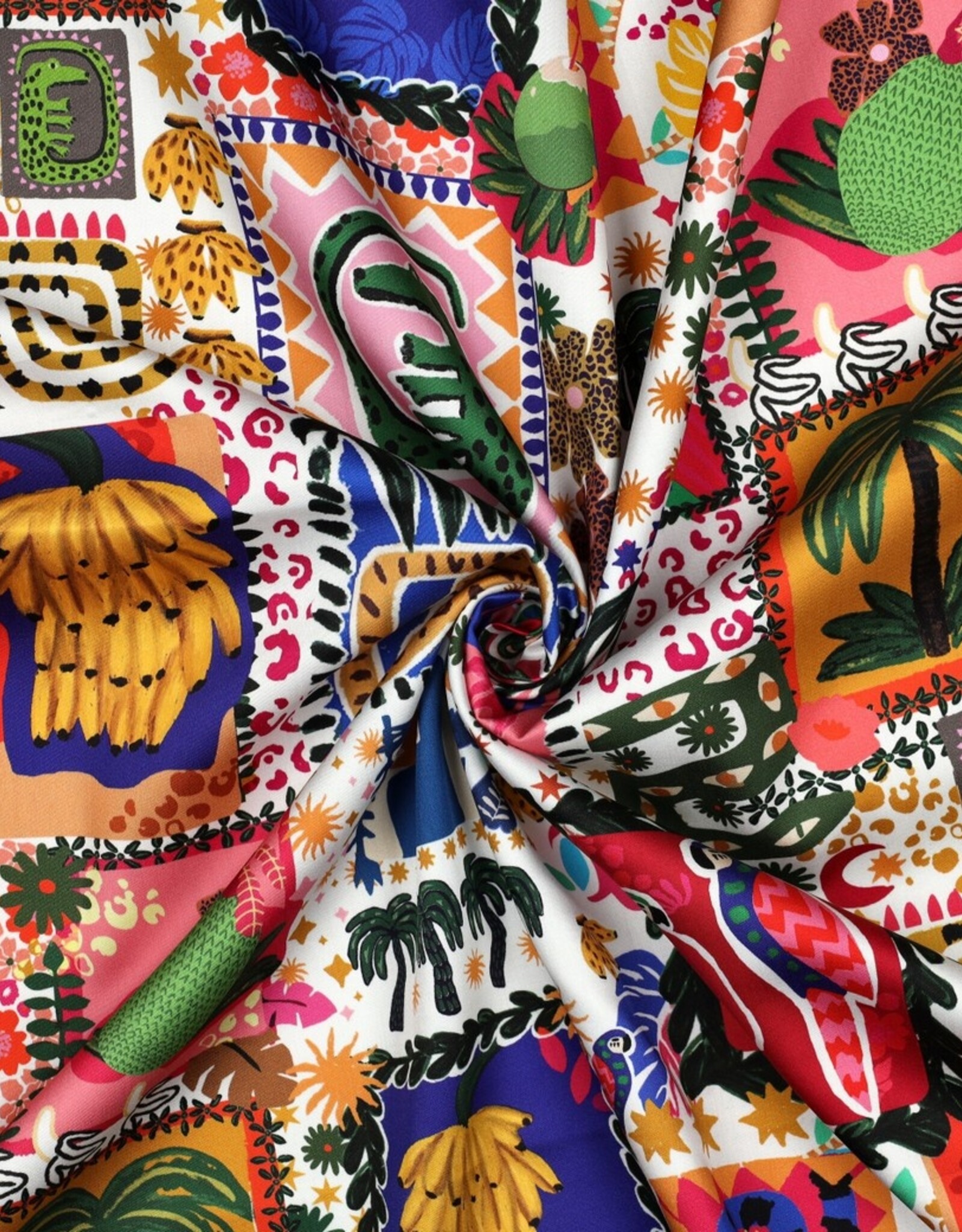 Satijn Katoen - Summer patches