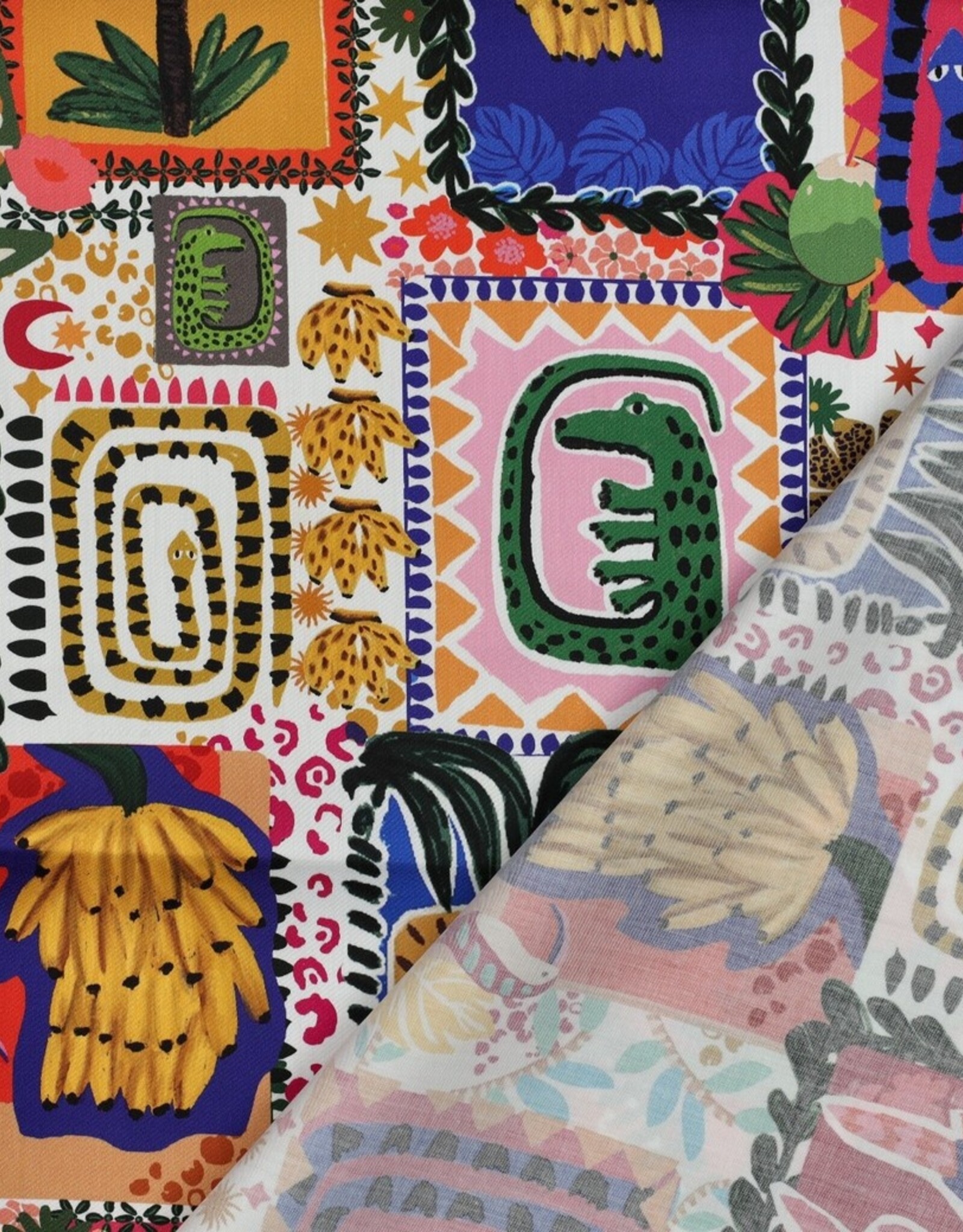 Satijn Katoen - Summer patches