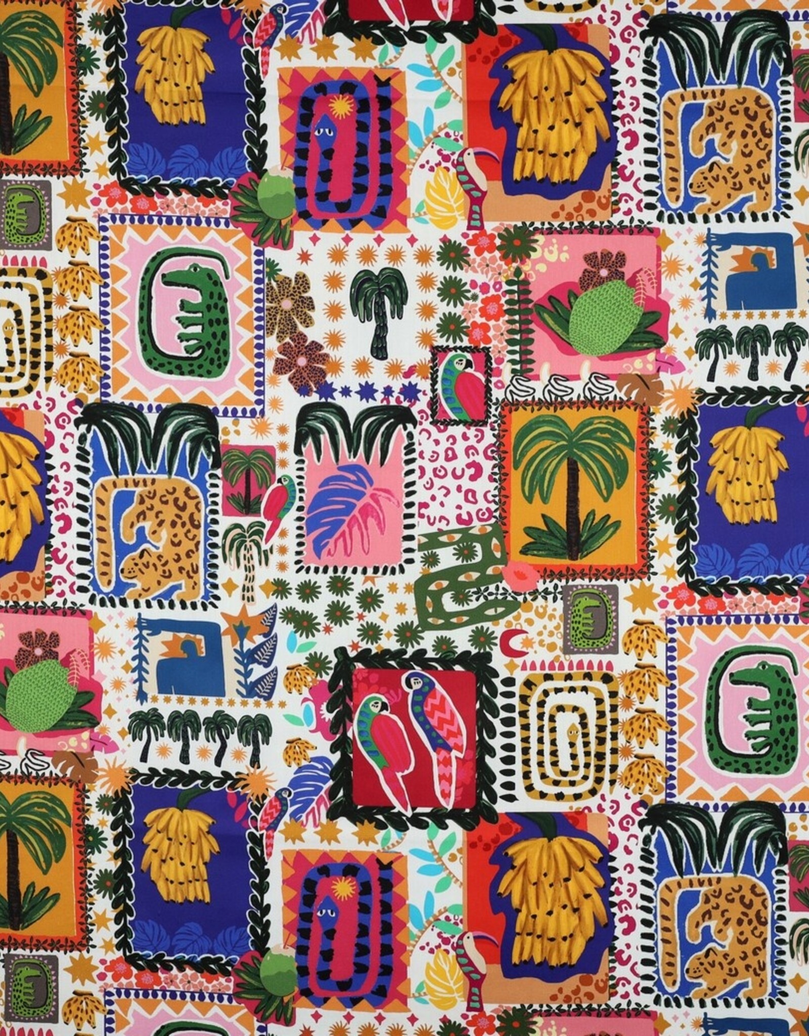 Satijn Katoen - Summer patches