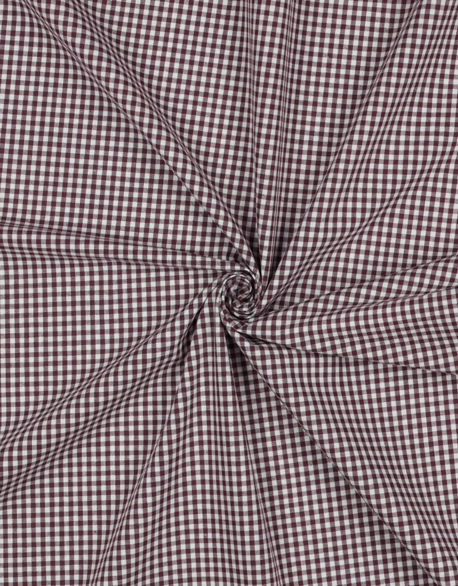 Vichy Small - Yarn Dyed - Bordeaux
