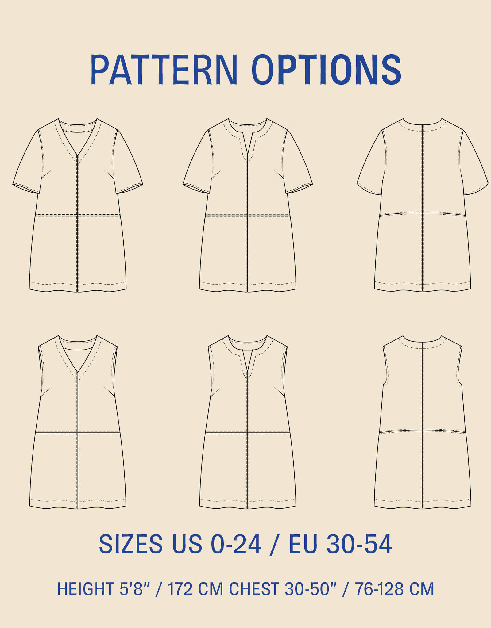 Wardrobe By Me Patroon - City dress