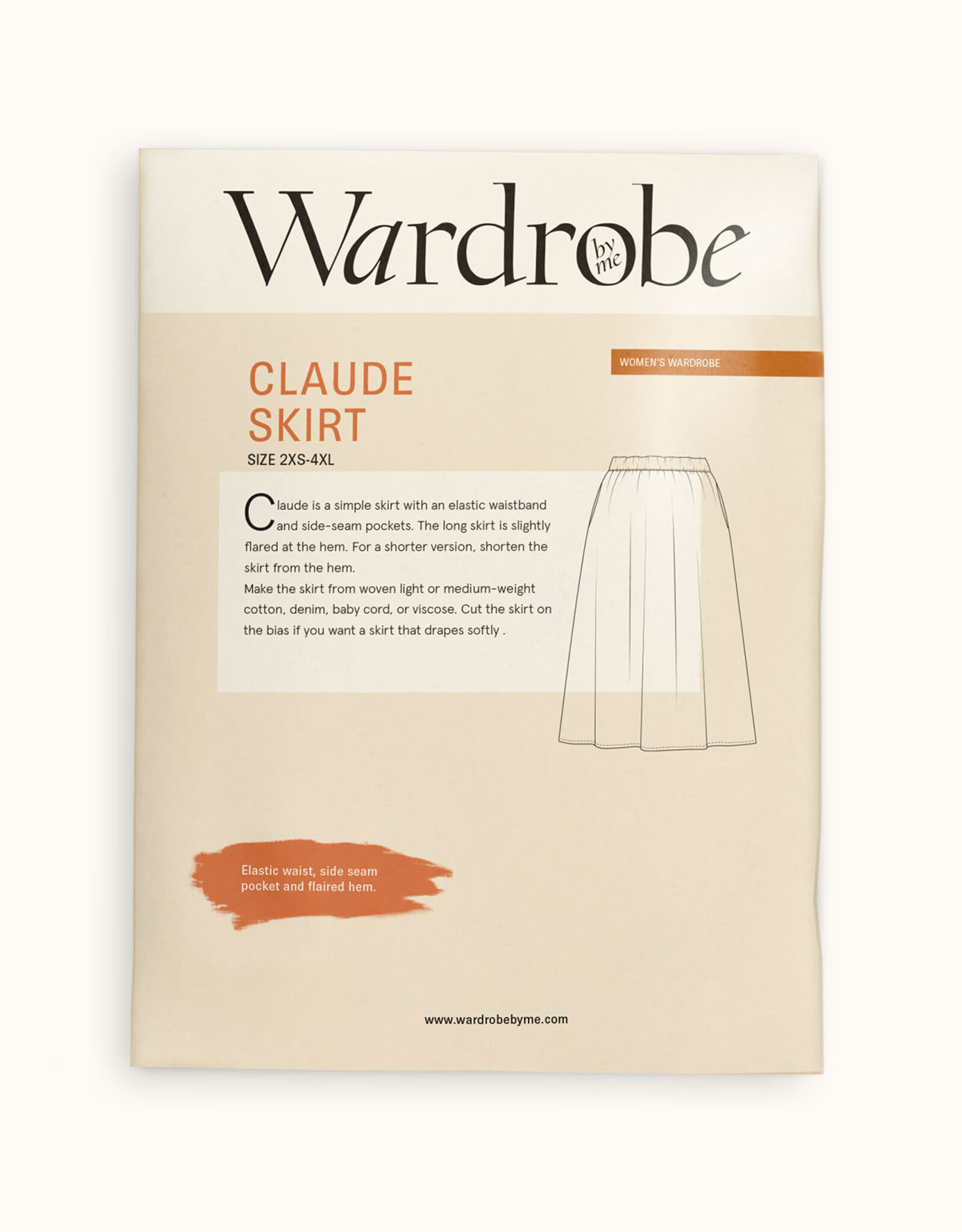 Wardrobe By Me Patroon - Claude Skirt