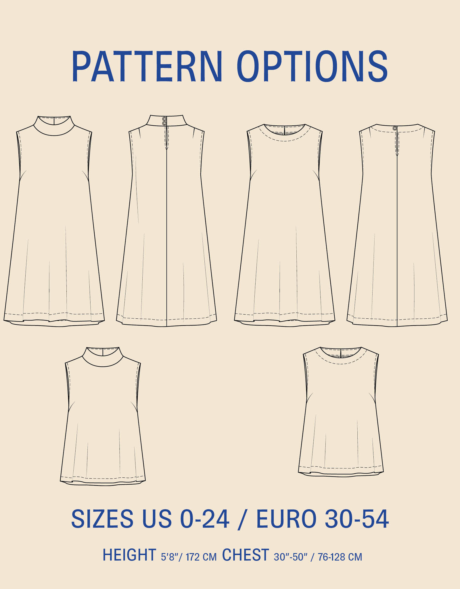 Wardrobe By Me Patroon - June Dress