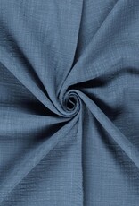 Linnenlook Gauze - Jeans Blue
