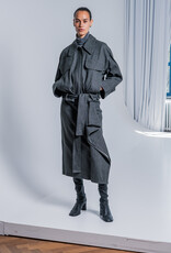 Fibre Mood Washed Heavy Denim - Dark Grey - Nori & Yuna