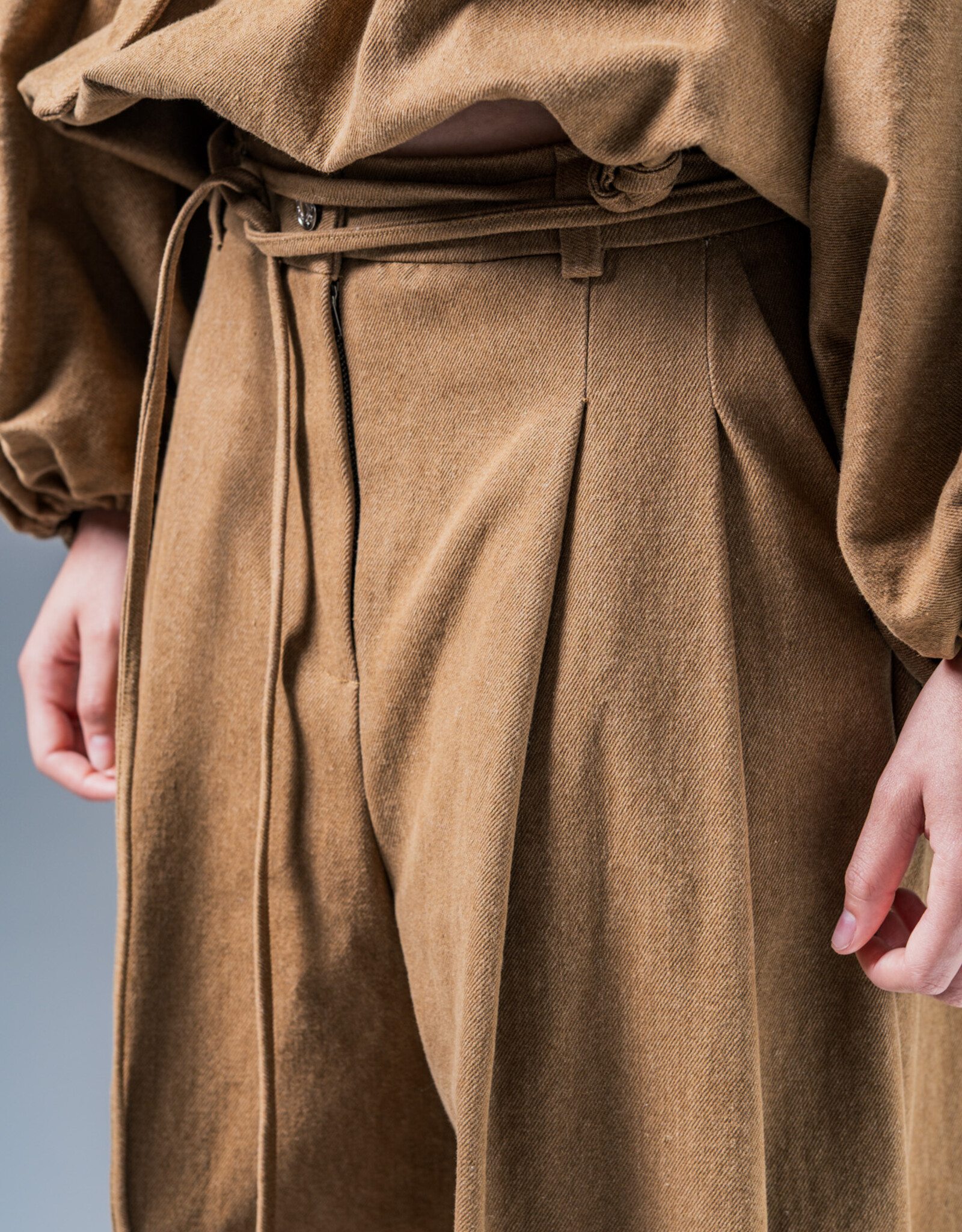 Fibre Mood Washed Heavy Denim - Camel - Kiva & Elva