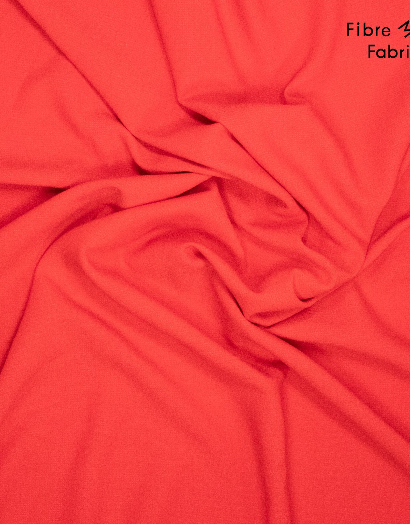 Fibre Mood Vicose Crepe - Red - Yuna