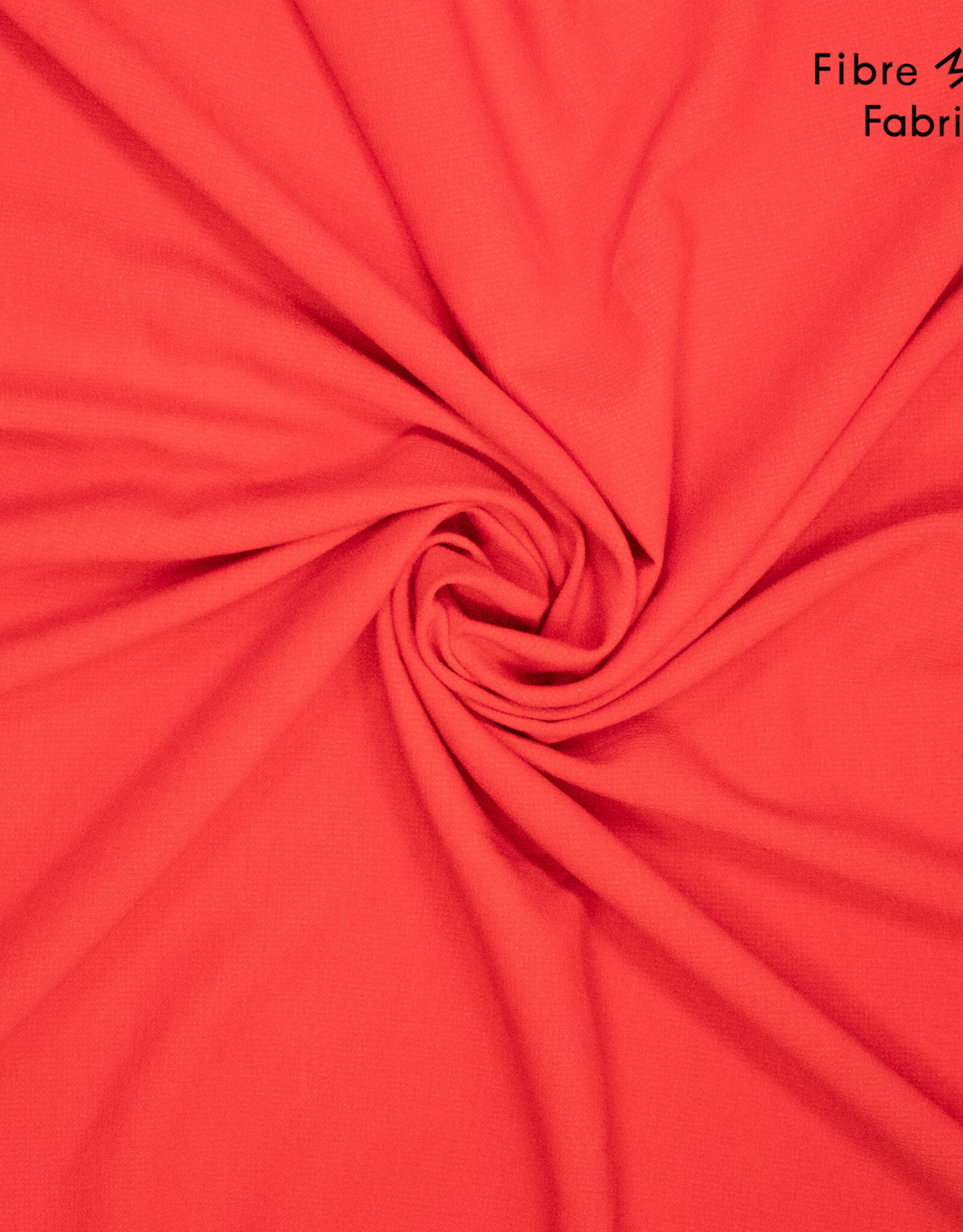 Fibre Mood Vicose Crepe - Red - Yuna