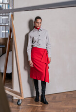 Fibre Mood Vicose Crepe - Red - Yuna