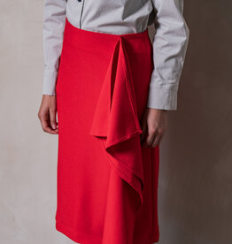 Fibre Mood Vicose Crepe - Red - Yuna