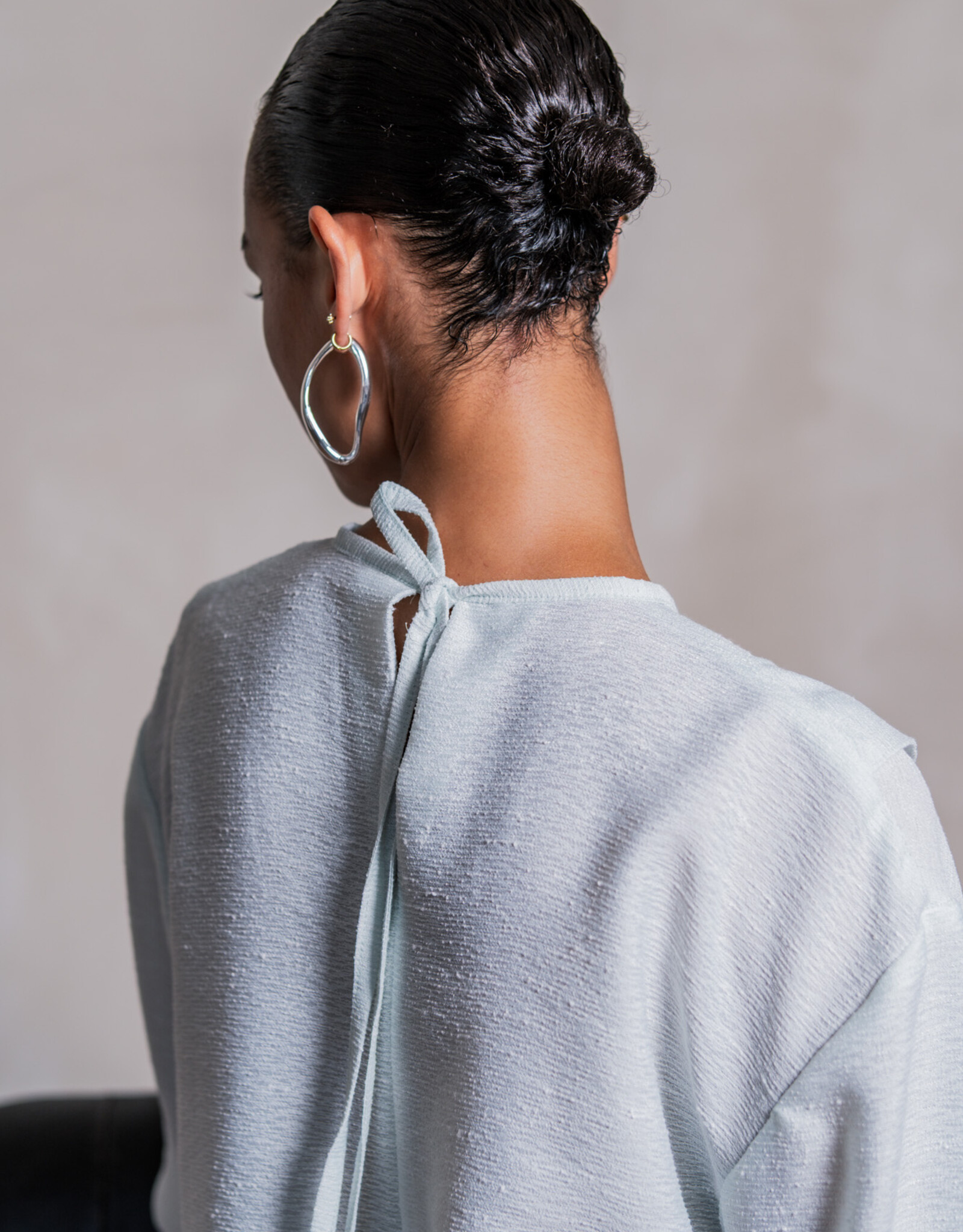 Fibre Mood Structuur Crepe - Minty - Veya
