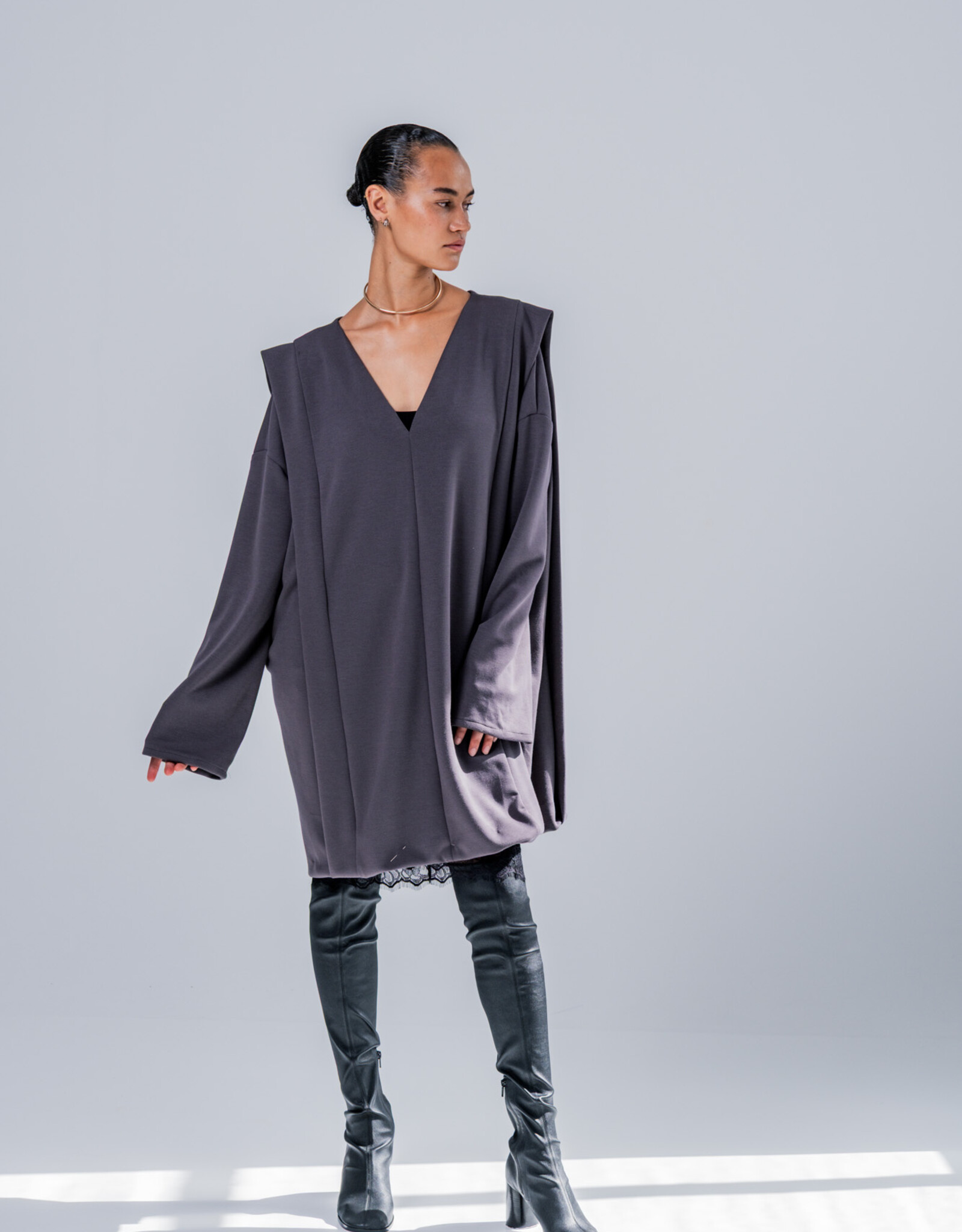 Fibre Mood Modal Jogging - Umi - Grey