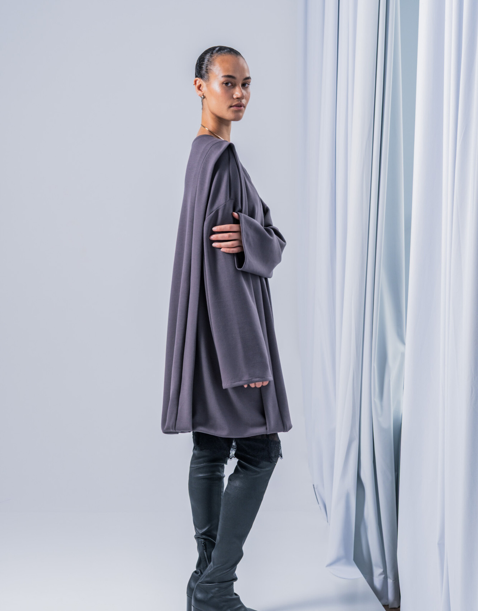 Fibre Mood Modal Jogging - Umi - Grey