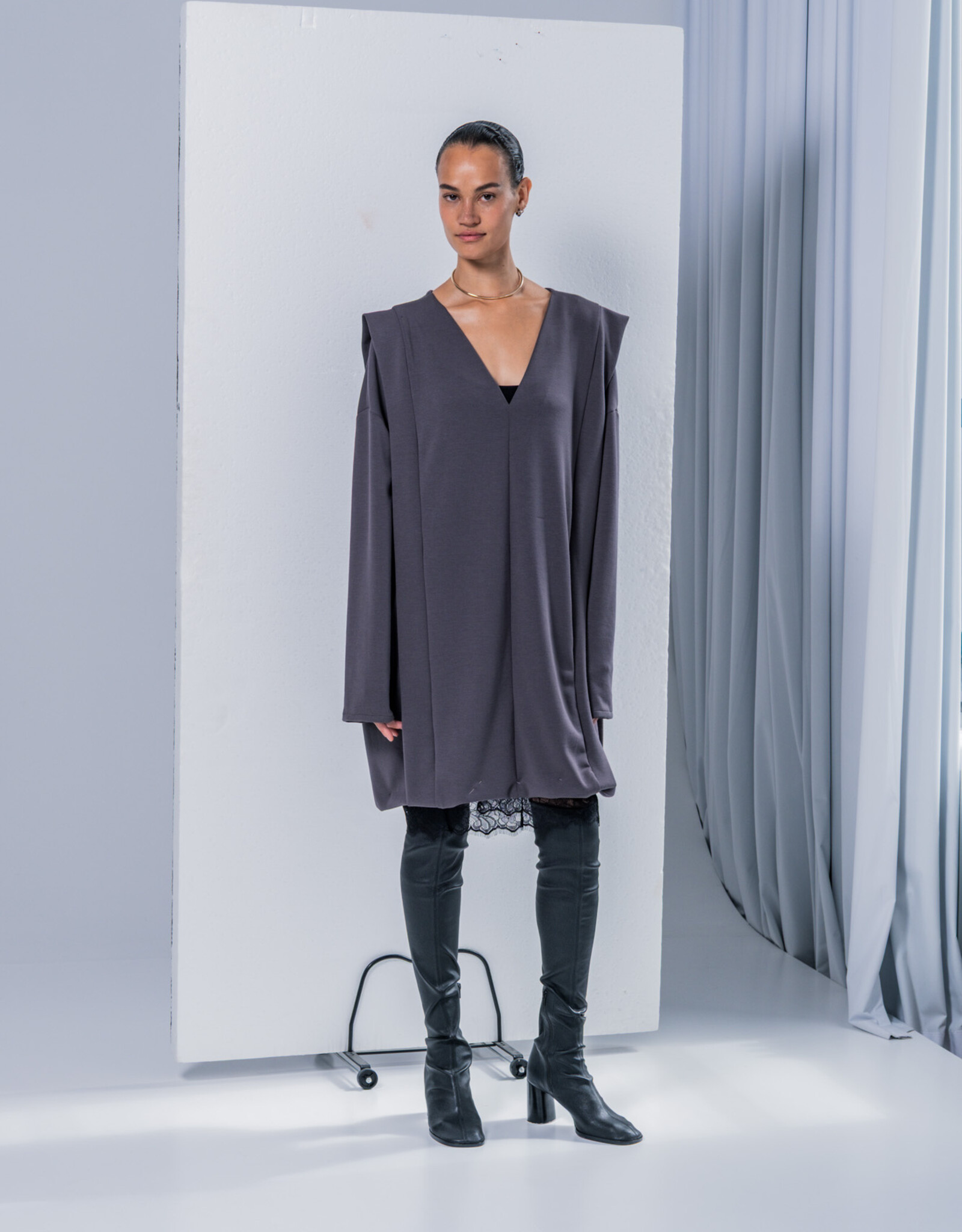 Fibre Mood Modal Jogging - Umi - Grey