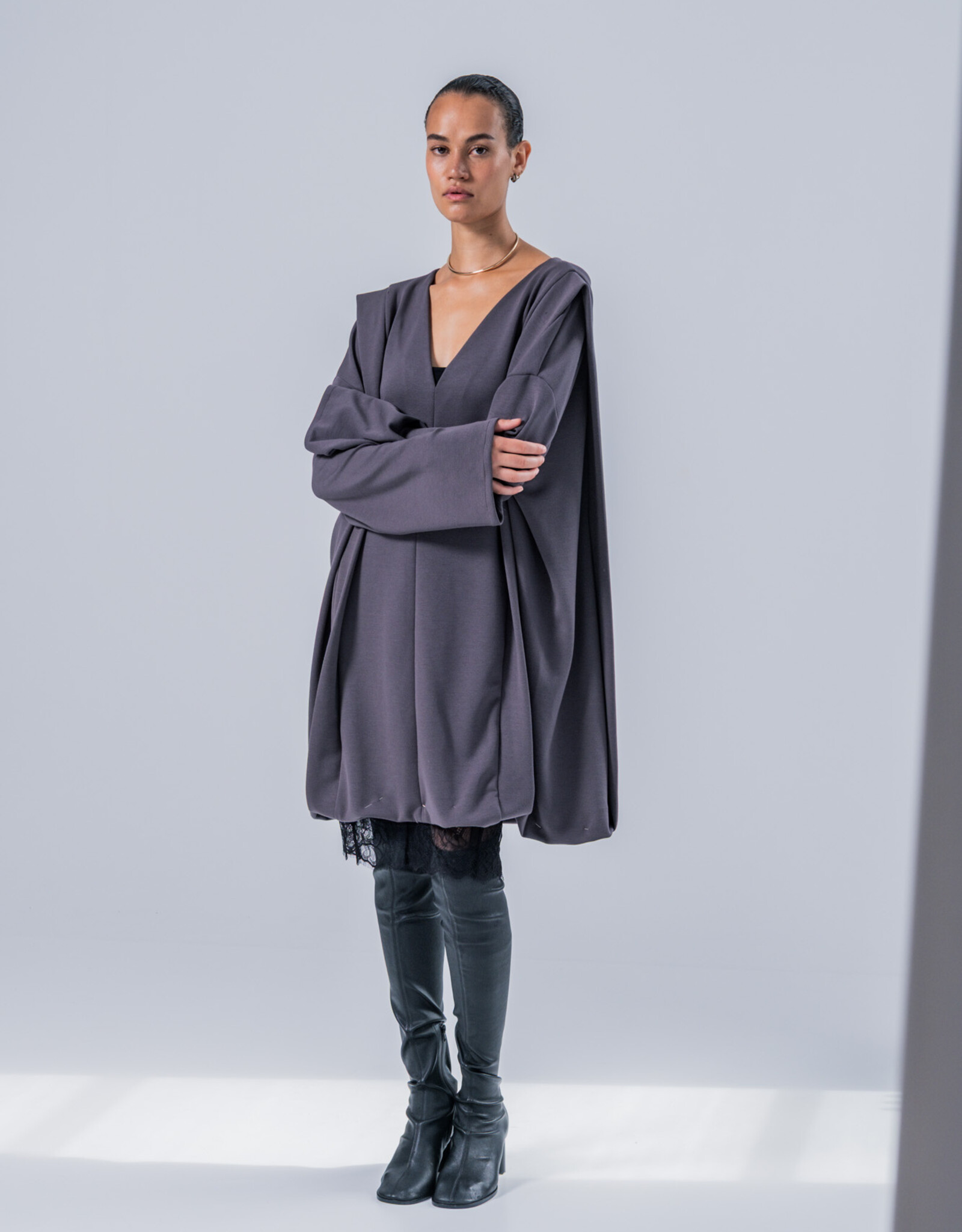 Fibre Mood Modal Jogging - Umi - Grey