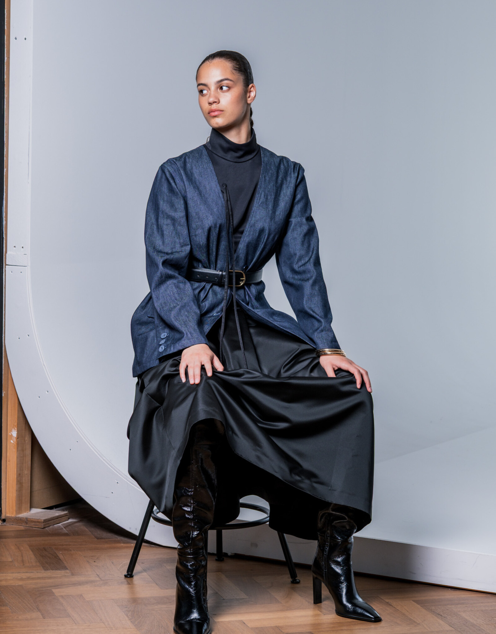 Fibre Mood Organic Denim - Alya - Blauw