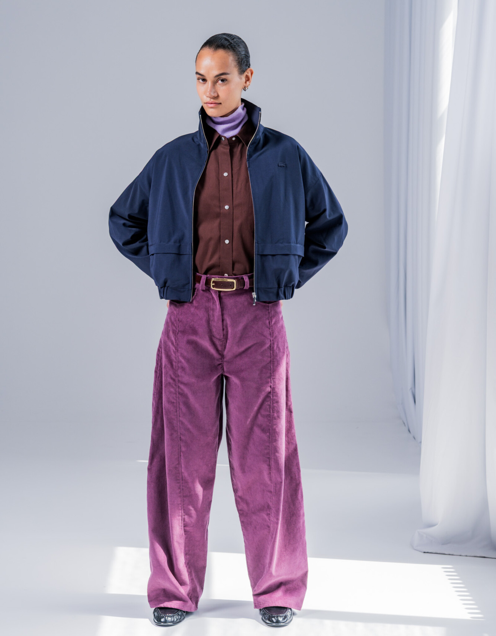 Fibre Mood Corduroy - Sora - Purple