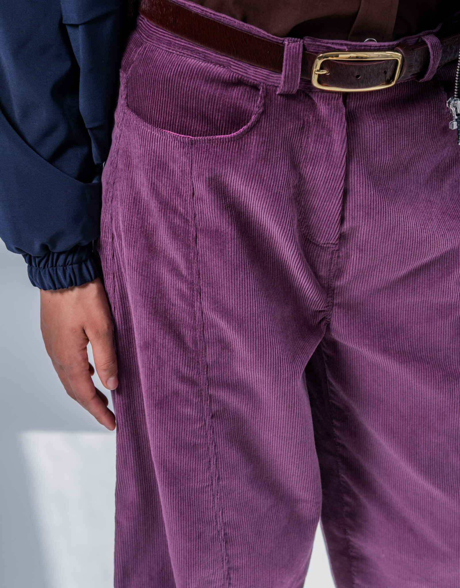 Fibre Mood Corduroy - Sora - Purple