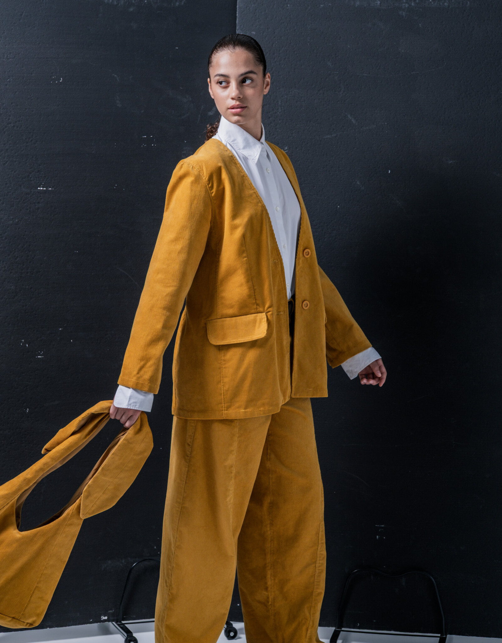 Fibre Mood Corduroy - Maïsgeel - AlYA & Sora & Sofora